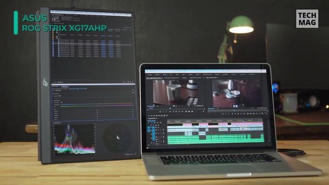 Best Portable Monitor For Laptop 2021 | HDR OLED Slim Display! смотреть онлайн