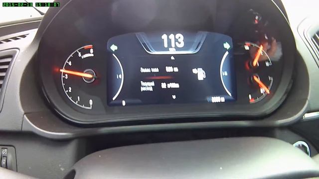 Разгон Opel Insignia 2014 CDTI 2.0 Turbodiesel.