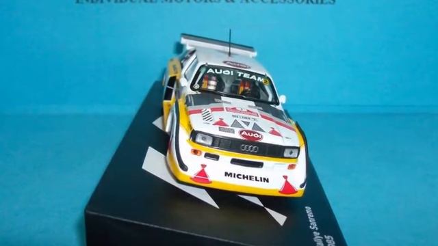 1/43 Audi Quattro Sport S1 E2 Gr.B Rorhl San Remo / ixo-Altaya Diecast Model смотреть онлайн