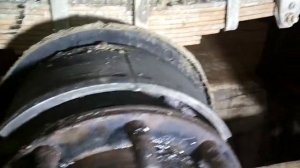 Треснула ступица на прицепе маз.