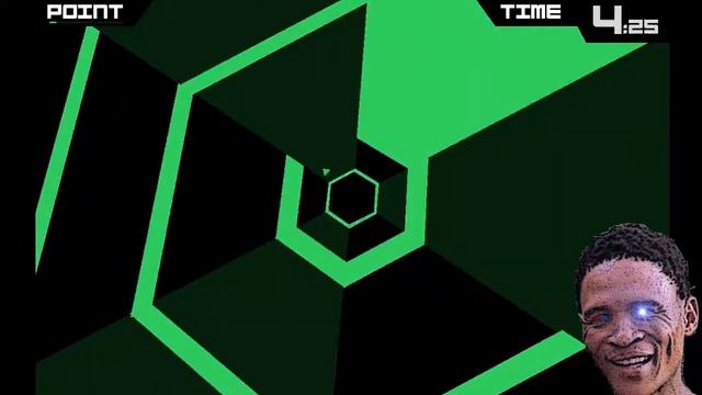 Super Hexagon: On AMD: Athlon 5350 recording HD 60FPS смотреть онлайн