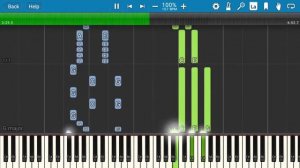 Metallica - One - Synthesia Piano - Tutorial