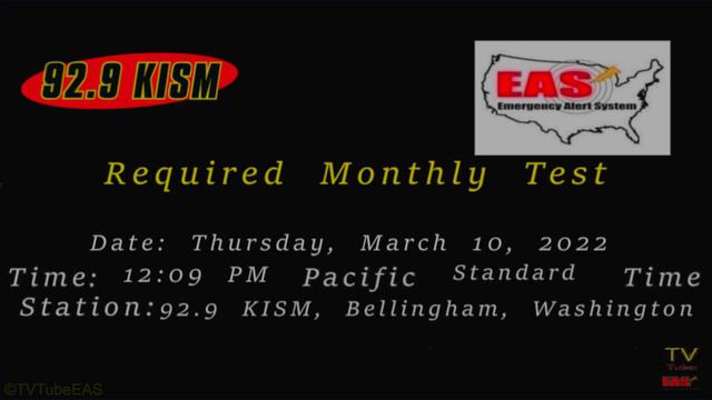 92.9 KISM- Required Monthly Test-Mar 10, 2022 12:09pm PST(audio) смотреть онлайн