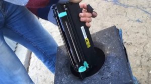 Очистка бункера отработанного тонера у принтеров Kyoсera FS-1128, 1135, 1028 и подобных