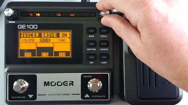 #011 How To Adjust Effect Parameters MOOER GE100