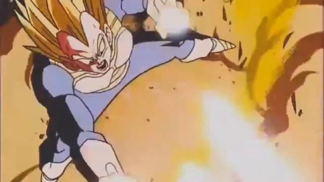 Vegeta's ki blast spam against Cell смотреть онлайн