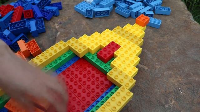 Мультики для детей/Цветные конструкторы/Сделали корабль/Развивающая игра/