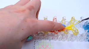 АНАНАС ФРЕСКА из резинок на станке | Pineapple rainbow loom bands