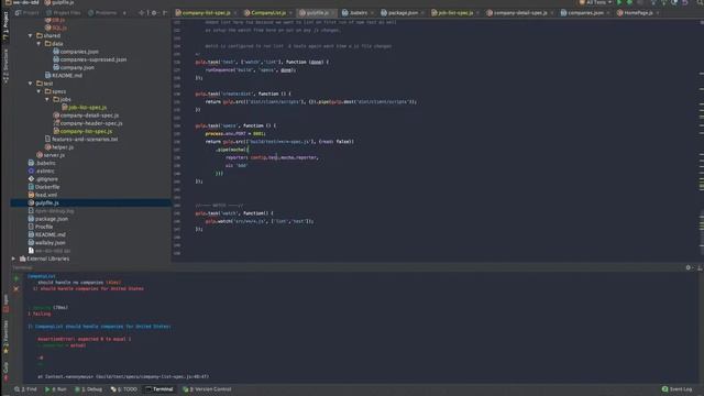 Run Mocha Tests from Command-line or Webstorm Test Runner смотреть онлайн