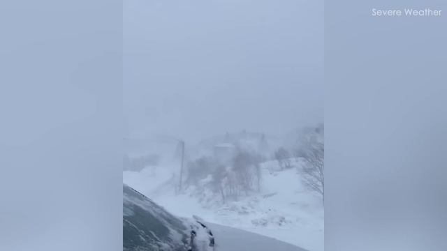 Norway now! Storm with high winds of 185 km/h swept away cars and houses. Storm "Ingunn" смотреть онлайн