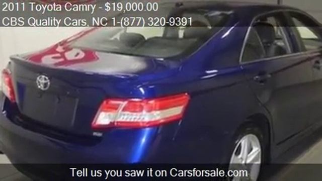 2011 Toyota Camry for sale in DURHAM, NC 27703 at the CBS Qu смотреть онлайн