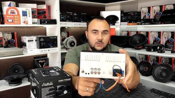 ОБЗОР НОВИНКИ! 2DIN ПРОЦЕССОР AURA AMD-772DSP