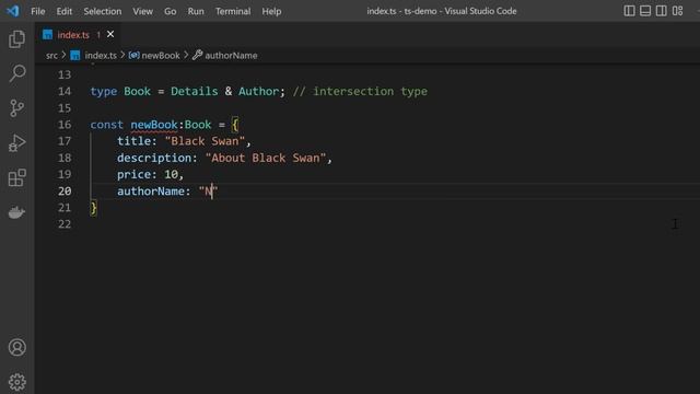 [Arabic] TypeScript : #11 - Intersection type смотреть онлайн