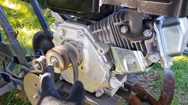 Осенние работы на огороде, мой мотокультиватор Крот смотреть онлайн