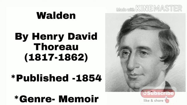 Walden in Hindi summary analysis explanation by Henry David Thoreau смотреть онлайн