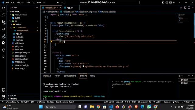 How to integrate Google recaptcha in React || Recaptcha v2 смотреть онлайн