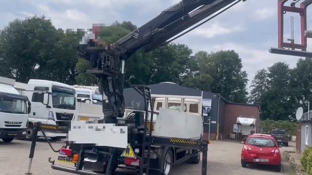 2009 MAN TGM 18.290 Hiab K 133 mit Steinzange смотреть онлайн