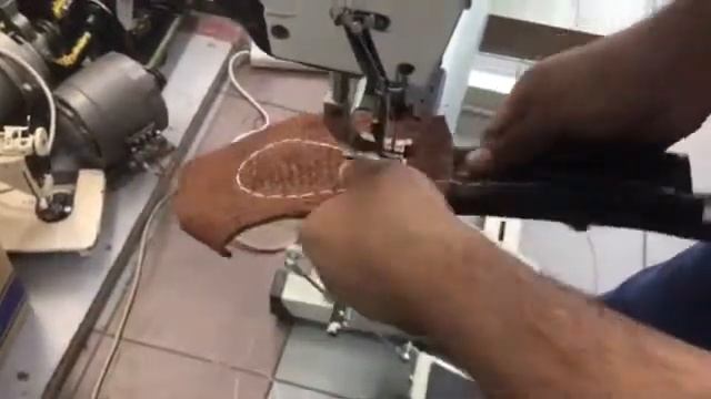 Typical 441 Cylinder Arm Leather Machine