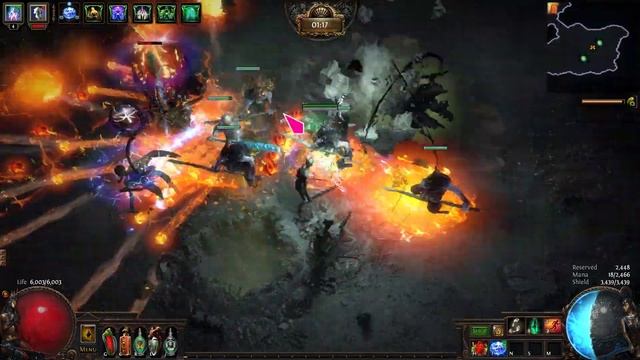 Path of Exile - Goatman Fire-raiser T16 Mapping | Big DPS Summoner смотреть онлайн