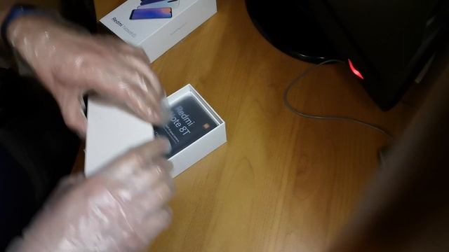 Распаковка Xiaomi Redmi Note 8T Белый