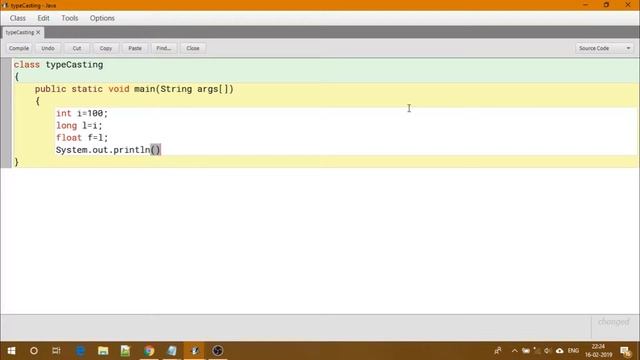 Type Casting - Core Java || With BlueJ смотреть онлайн