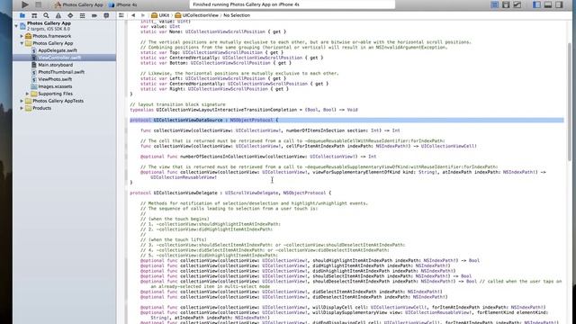 Swift - Photo Gallery App (Photo Framework 2) pt. 3/5 смотреть онлайн