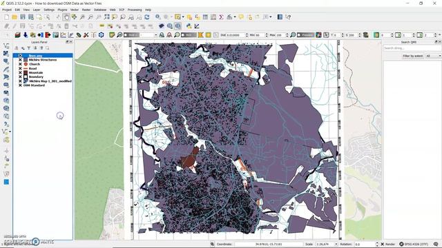 How to Download Open Street Map Data as Vector Files смотреть онлайн
