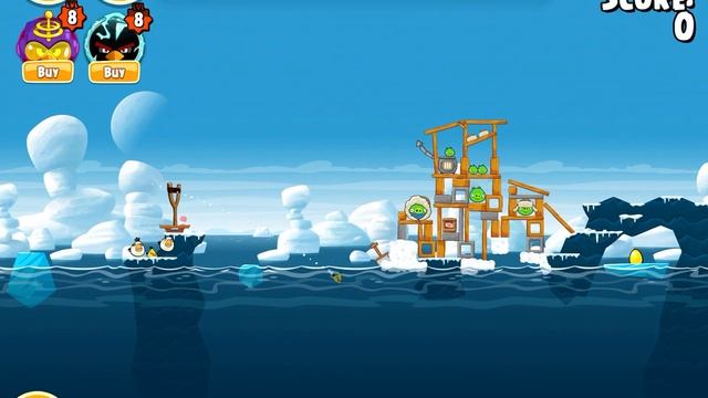 Angry Birds Seasons Arctic Eggspedition Unlocked! смотреть онлайн