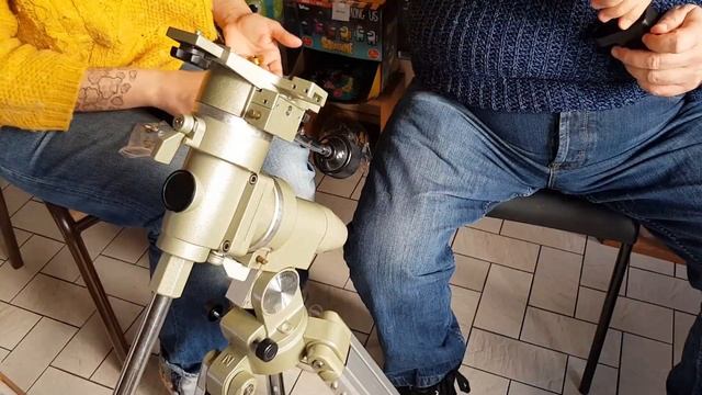 Installation du kit Go-To sur une monture Super Polaris Perl Vixen avec Philippe смотреть онлайн