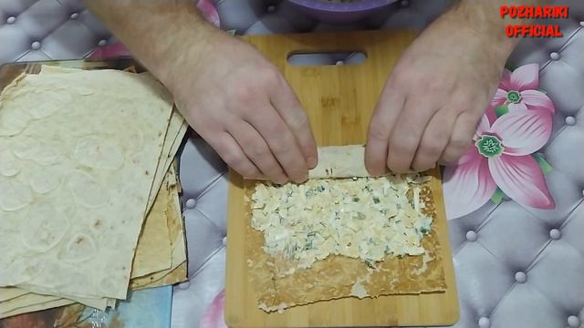 Блинчики из ЛАВАША ! Очень просто и быстро! # 8 смотреть онлайн