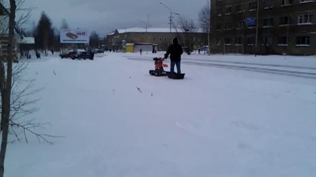 Мотоблок Патриот, двигатель дизельный на 7 л.с смотреть онлайн