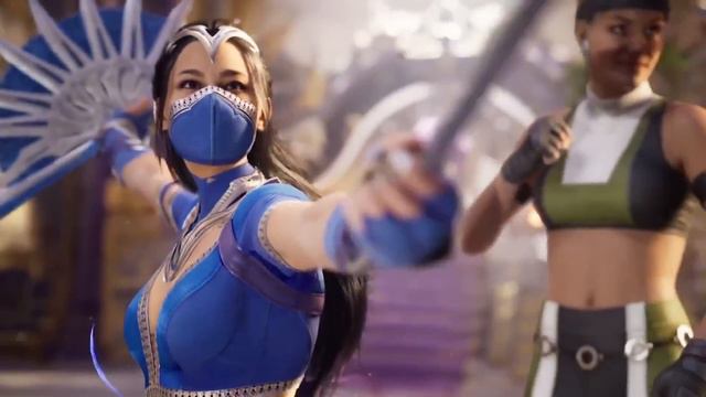 NEW MORTAL KOMBAT 1 KITANA FOOTAGE смотреть онлайн