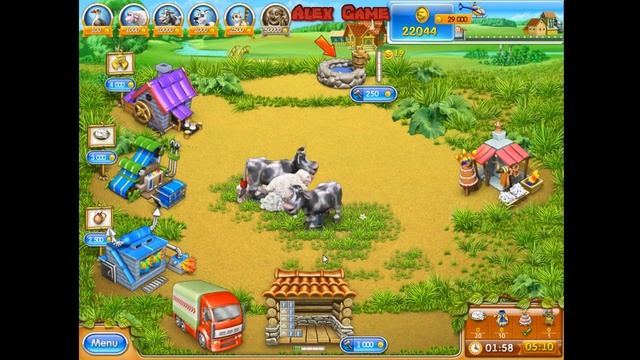 Farm Frenzy 3 Russian Roulette (13 Galactic Rd) Веселая ферма 3 Русская Рулетка Галактическая 13 смотреть онлайн