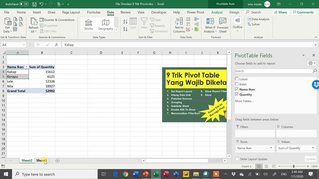 9 Trik Rahasia Pivot Table Yang Wajib Diketahui | Trik Cepat Bisa dan Mahir Pivot Table Excel смотреть онлайн