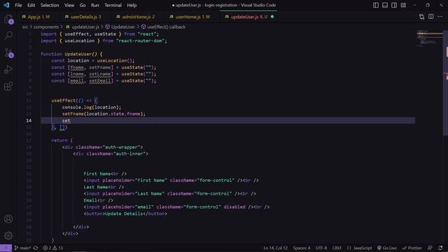 #11 How to Update User Details in React JS Node MongoDB with updateOne() Method || Update user data смотреть онлайн