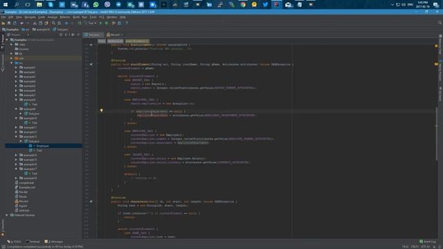 Парсинг XML (SAX) средствами Java смотреть онлайн
