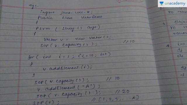 Basics of JAVA - Vector and Stack class in collection смотреть онлайн