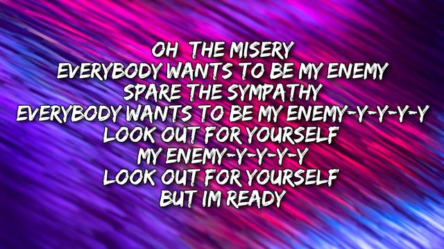 Imagine Dragons x J.I.D - Enemy [Lyrics] (from the series Arcane League of Legends) смотреть онлайн