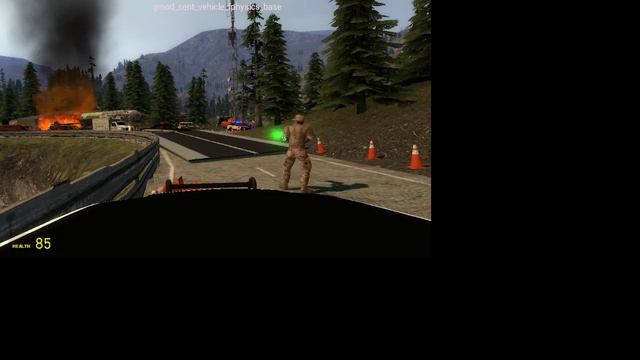 body cam + dash cam captures moments before fatal road block high speed chase "gmod" смотреть онлайн