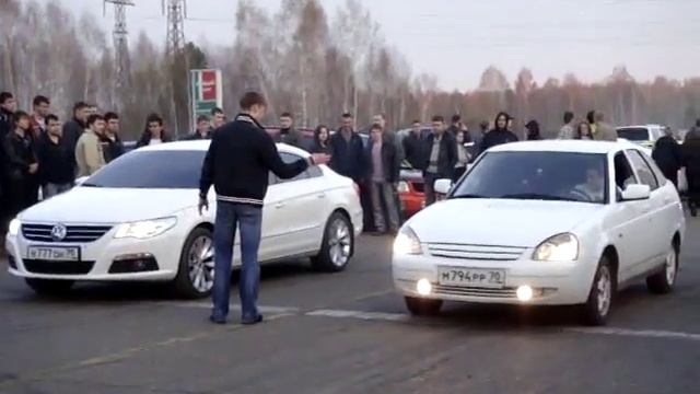 Priora VS Passat смотреть онлайн
