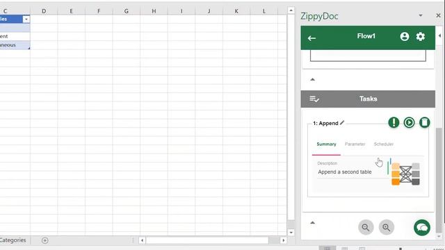 Explanatory video for ZIPPYDOC Task "Append" смотреть онлайн