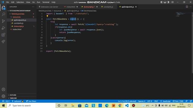 fetch data using Async/await and store in array смотреть онлайн