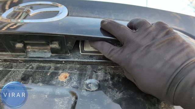 How to Replace License Plate Light Bulb - Mazda CX-5 (2012-2016) смотреть онлайн