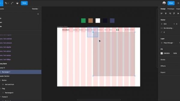 Figma Banking Website Design Tutorial - Figma Tutorial