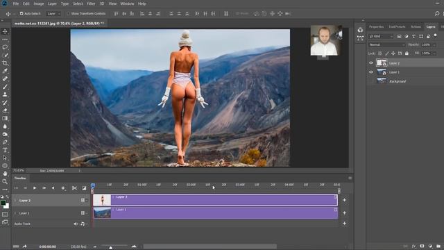 Как Сделать ТАКОЕ Фото? Фото с ПАРАЛЛАКС эффектом В ФОТОШОПЕ смотреть онлайн