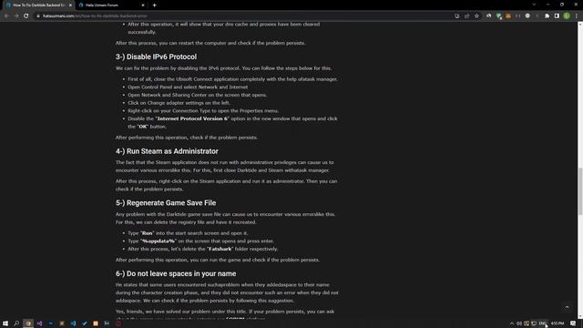 HOW TO FIX DARKTIDE BACKEND ERROR? смотреть онлайн