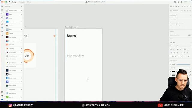 Design a Fitness App | Live Design Stream смотреть онлайн