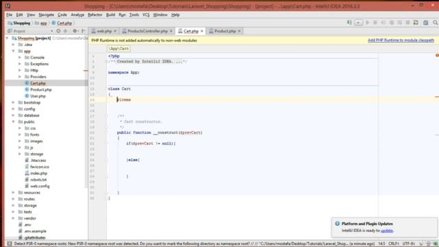 Build E Commerce Website in Laravel Part 4 The Cart 01 смотреть онлайн