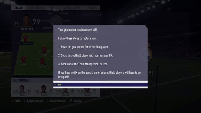 Goal keeper got a red card in FIFA 18 смотреть онлайн