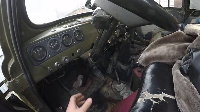 Лифт кабины УАЗ 452-Д ,3303 под 31 колеса,с вылетом диска -19. смотреть онлайн